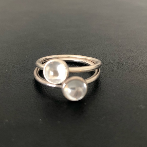 PANDORA DROPLET RING, ROCK CRYSTAL - Picture 7 of 7